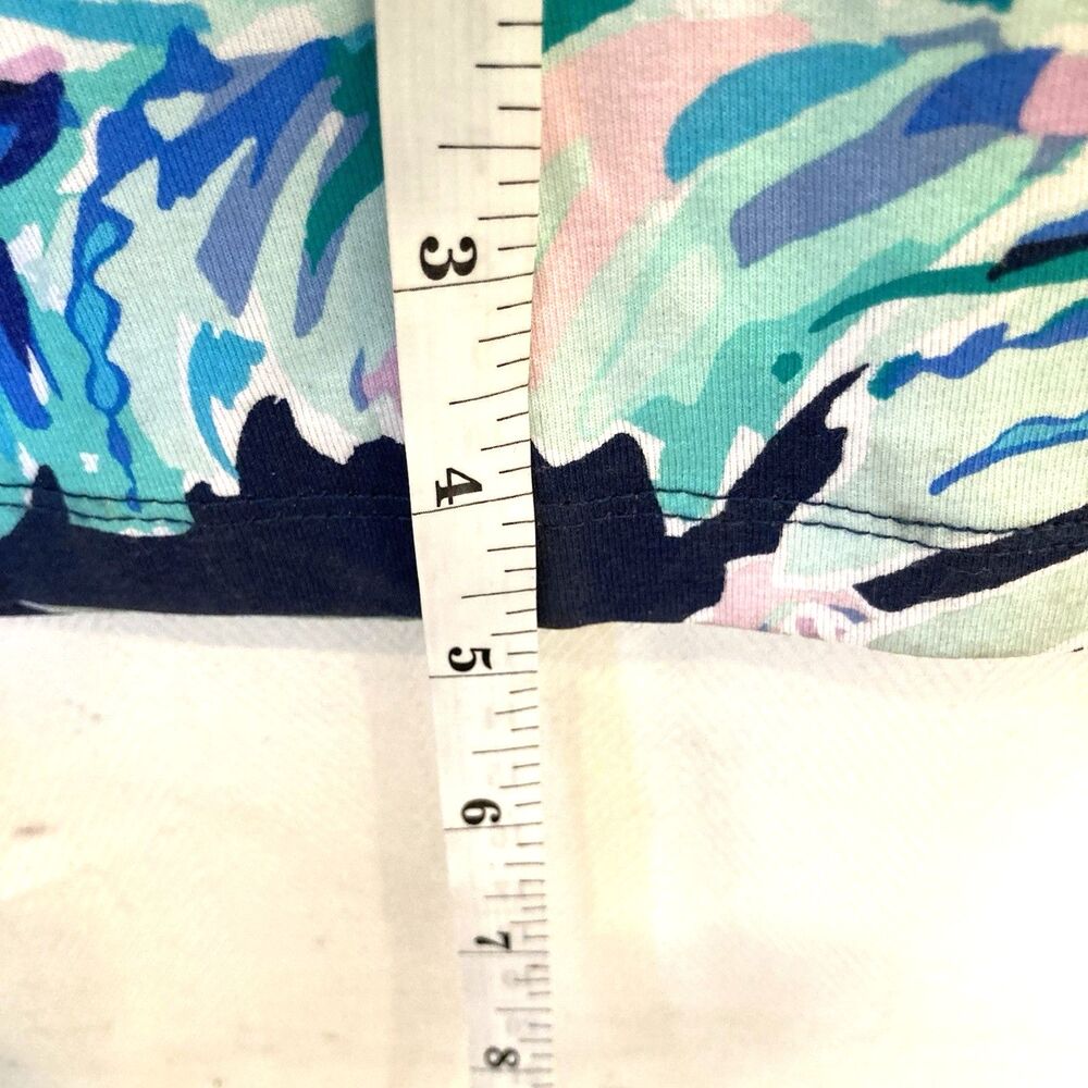 Lilly Pulitzer NWT Malia Maxi Dress High Tide Navy Ready Set Gecko Size Large - Picture 12 of 16